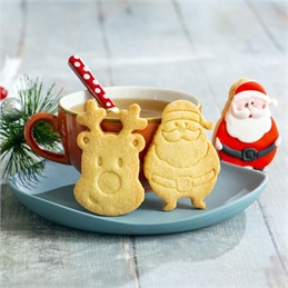 Set 2 Tagliapasta Babbo Natale E Renna