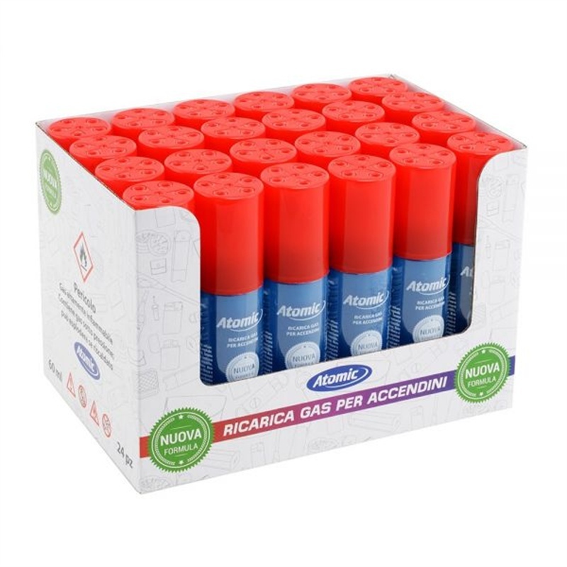 Ricarica gas butano ml.60