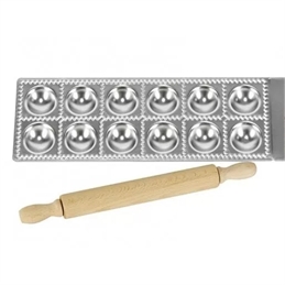 Stampo ravioli 12 Posti Con Mattarello 12 Posti