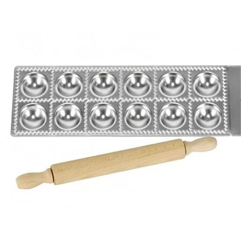 Stampo ravioli 12 Posti Con Mattarello 12 Posti