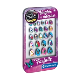 Crazy Chic - Unghie adesive Farfalle