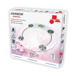 Bilancia Pesapersone 180 Kg Kristallo Johnson