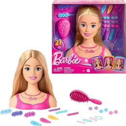 Barbie testa da pettinare con accessori