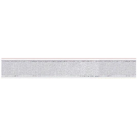 Nastro Lurex Argento 16 mm x 50 mt