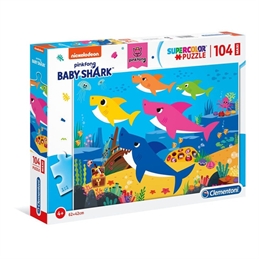 Puzzle 104 maxi baby shark
