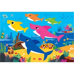 Puzzle 104 maxi baby shark