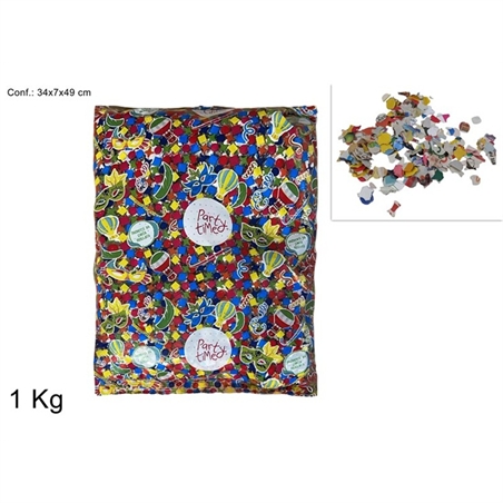 Coriandoli Busta Da 1 Kg