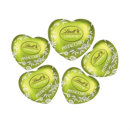 Lindt Cuori Lindor Cioccolato al Pistacchio 100 Gr