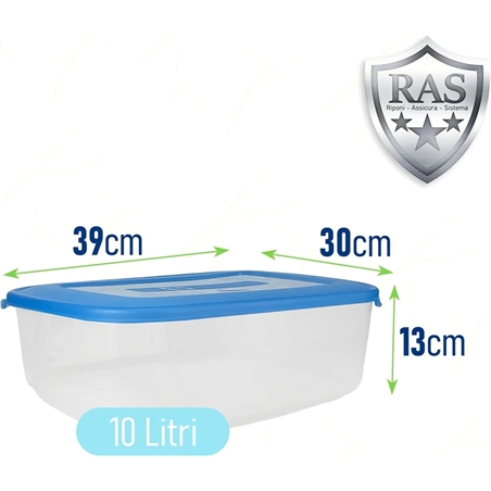 Contenitore Sottovuoto Rettangolare 10 Litri