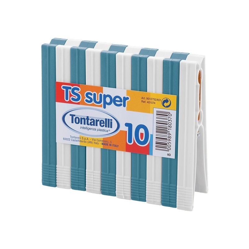 Stecca 10 Pinze Ts Super Bianco
