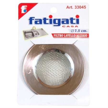 FILTRO LAVELLO ACCIAIO D.:7.5CM