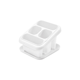 Scolaposate Completo Di Vassoio Raccogligoccia (non assemblato) Bianco