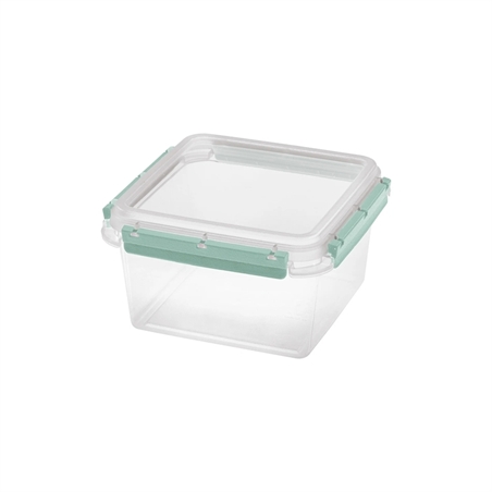 Fresh System Quadrato 2,25 L Trasparente / Salvia