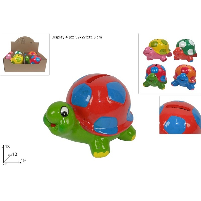 Salvadanaio Tartaruga 19 Cm