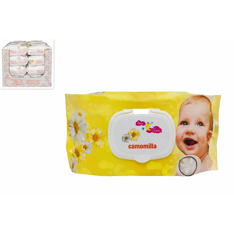 Salviettine Detergenti 72 Pz 42 Gr Camomilla