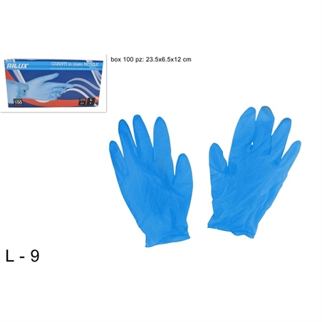 Guanti Misura L Misti In Nitrile Box 100 pz