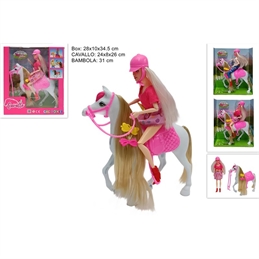 Bambola Su Cavallo 