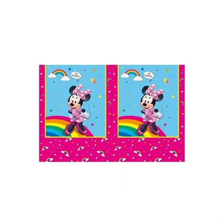 Tovaglia Minnie Rainbow Make Me Smile 120x180 cm