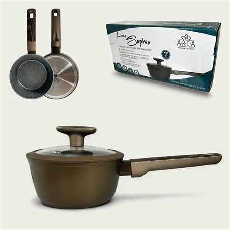 Sophia Casseruola 16 Cm 1 Manico Con Coperchio