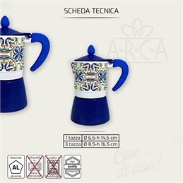 Caffettiera Vietri 1 Tazza