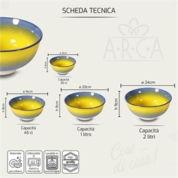Ciotole Tavola A Colori In Porcellana 