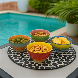 Ciotole Tavola A Colori In Porcellana