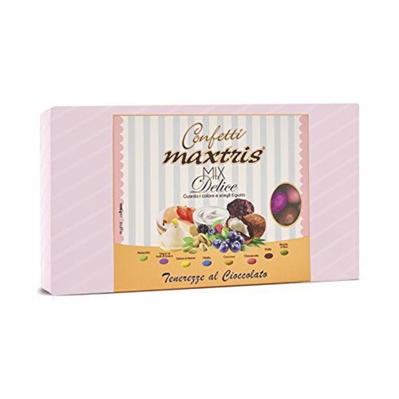 Confetti maxtris tenerezze al cioccolato mix delice 1 kg 