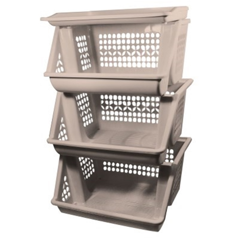 SCAFFALI 3PZ IMPILABILI  TOPO 