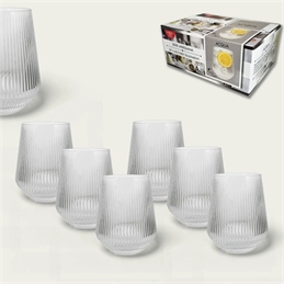 Set Bicchieri Meridiana In Vetro
