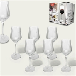 Set Bicchieri Meridiana In Vetro