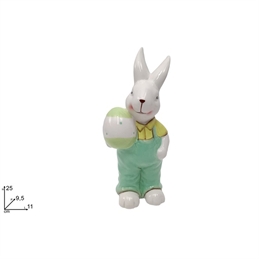 Coniglio In Ceramica 25 Cm
