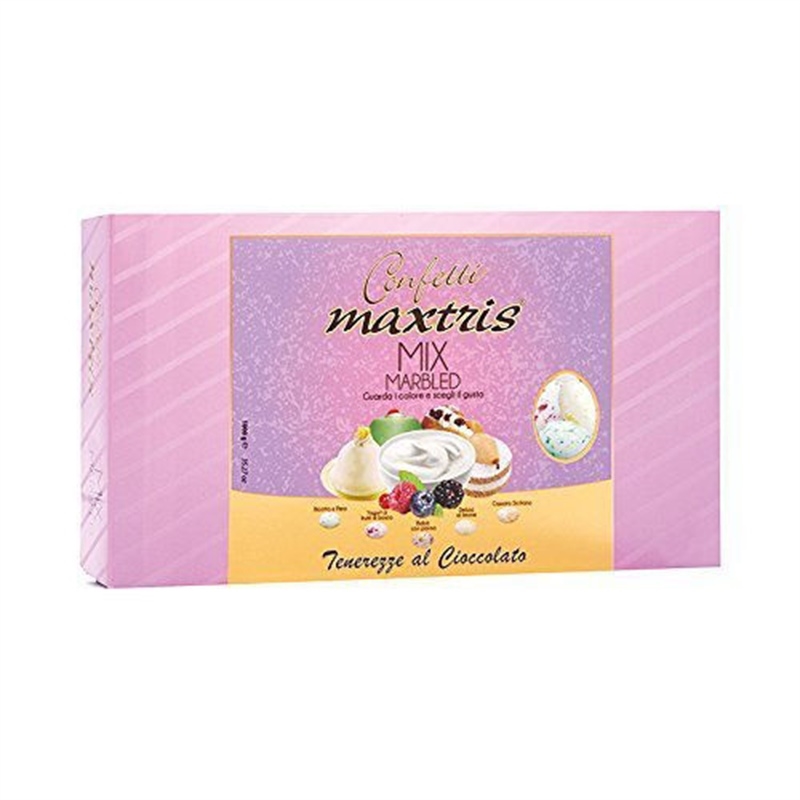 Confetti maxtris tenerezze al cioccolato mix marbled 1 kg