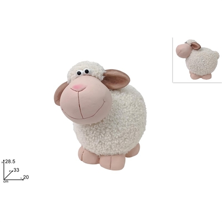 Pecora Con Lana 28.5 Cm