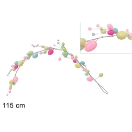 Ghirlanda Lunga 115 Cm Con Uiova Glitterate