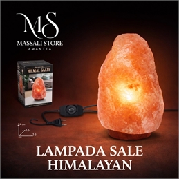 Lampada Sale Himalayan 3-5 Kg Con Regolatore Intensità