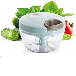 Tritatutto mini cutter manuale taglia sminuzza affetta frutta verdura