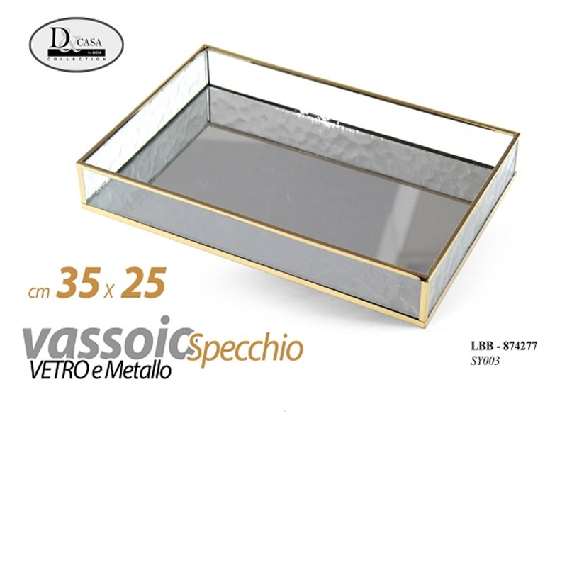 Vassoio Specchio 25X35 CM