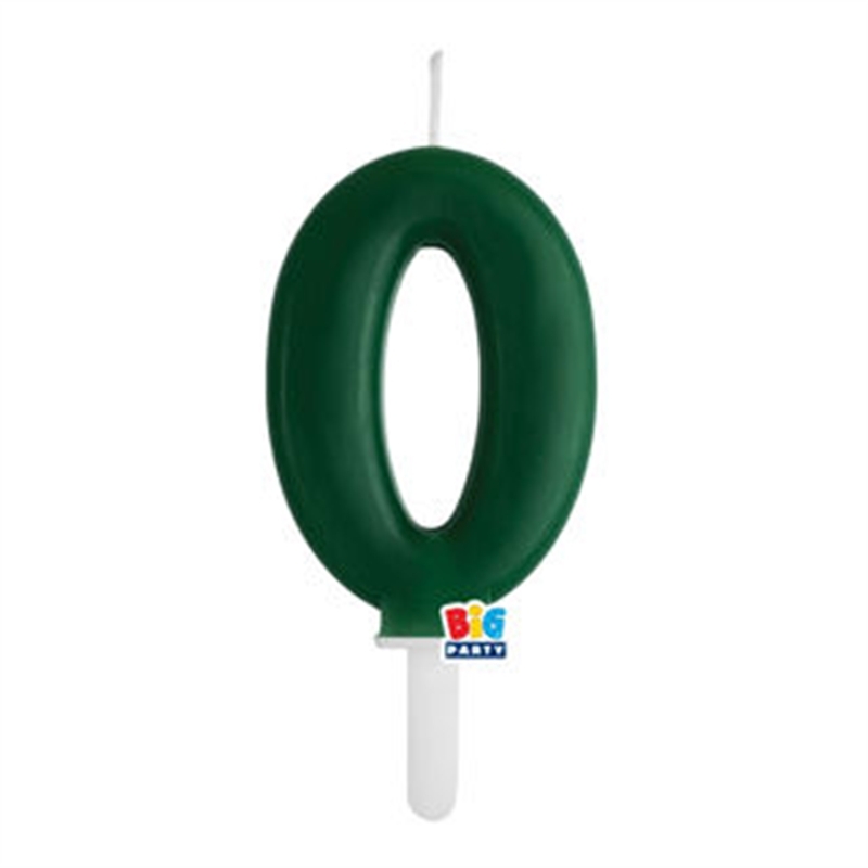 Candelina Tiny Plump Verde Foresta numero 