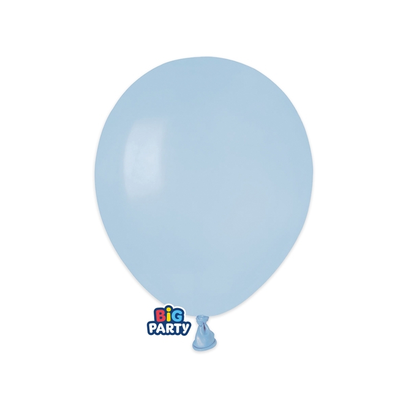 100 Palloncini in Lattice 5″ Powder Blue