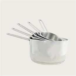 Casseruole 16 Cm Diamond manico singolo inox con fondo incapsulate