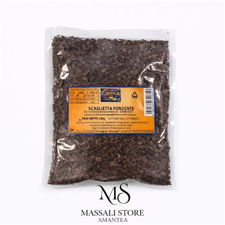 Scaglietta di Cioccolato Fondente 250 Gr