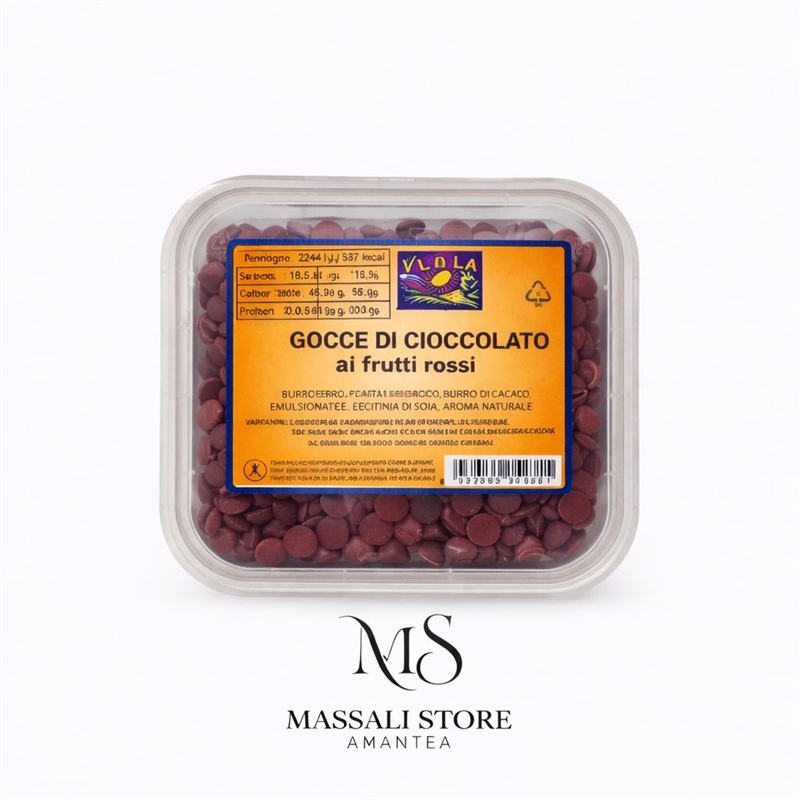 Gocce Di Cioccolato Ai Frutti Rossi 40