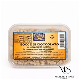 Gocce Di Cioccolato Al Caramello salato 40 g