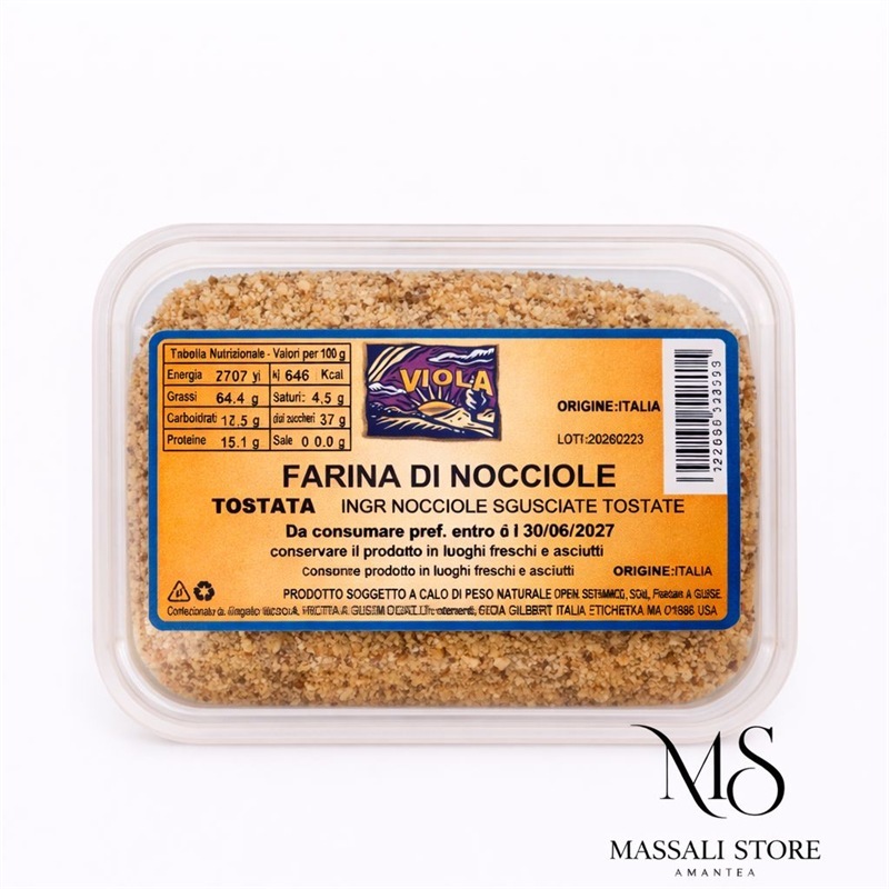 Farina Di Nocciole Tostata