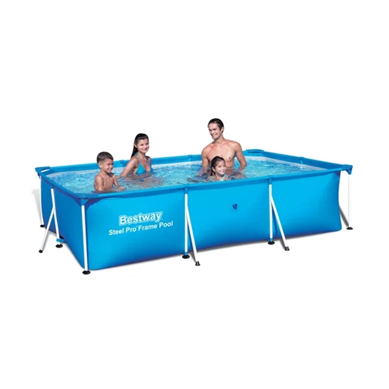 Piscina rettangolare splash frame 221 x 150 x 43cm capacità:1.200 lt