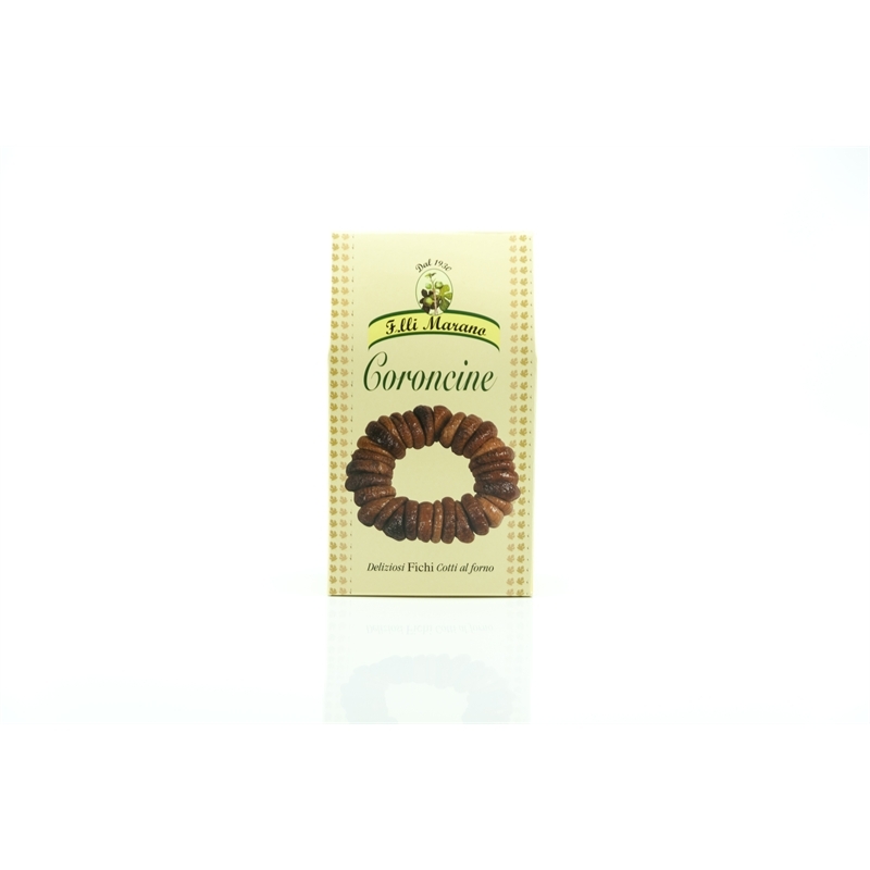 Coroncine di fichi aromatizzate alla cannella 250 Gr