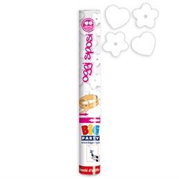 Sparacoriandoli 30 cm Oggi Sposi (Cuori & Fiori Bianchi)