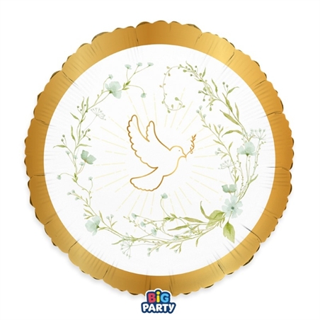 Palloncino Foil Tondo 18" Confirmation