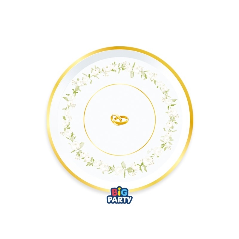 6 Piatti Ø 18 cm Forever Together