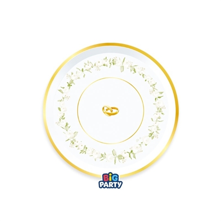 6 Piatti Ø 18 cm Forever Together